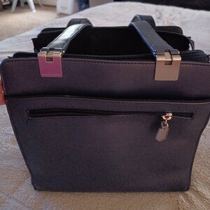 Liz Claiborn Navy Blue Shoulder Bag